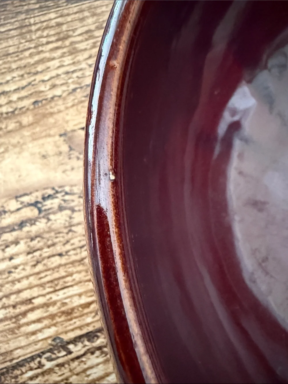 ❤️Vintage Marcrest Daisy Dot Brown Stoneware Mixing Bowl 10” USA